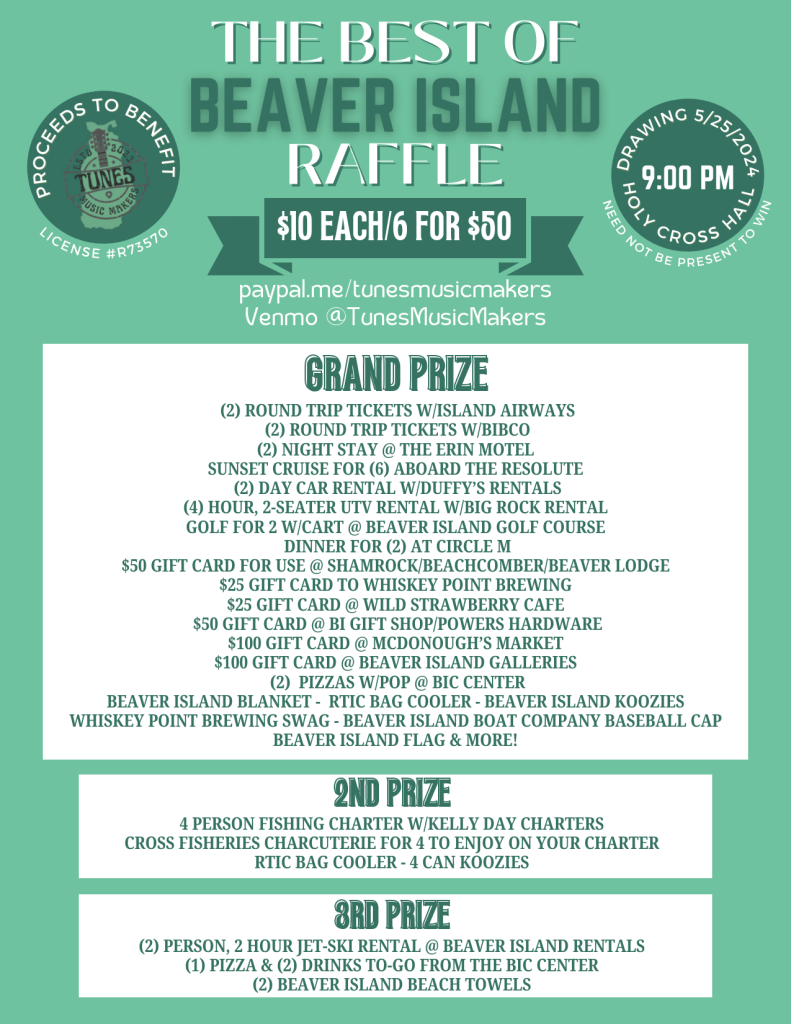 Best Of Beaver Island Raffle